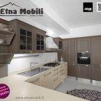 Cucina contemporanea legno Ylenia Promozione Sicilia Catania offerte 3
